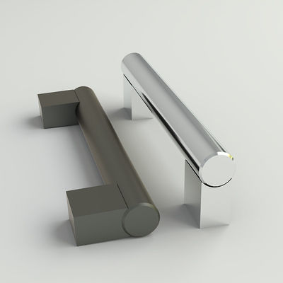 Αλουμινίου Slim Frame Bulk Cabinet Handle 96mm Εσωτερική Στρίβουσα Πάρτιο