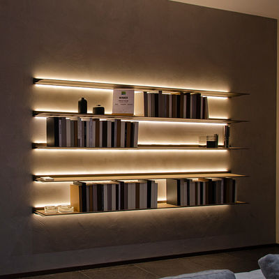 OEM Διαμέρισμα πλωτό ράφι μονάδα TV Stand με τοποθέτηση πίνακα