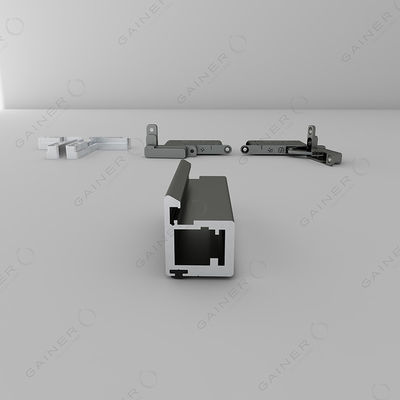 Αλουμινίου πλαίσιο Modular Kitchen Set για το ντουλάπι Rock πόρτα OEM