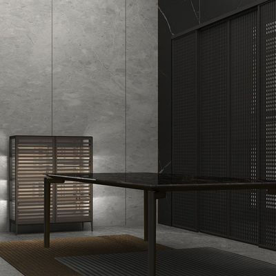 Προσαρμοσμένο Luxury Aluminum Glass Sideboard Σύγχρονο Σπιτικό Σπιτικό